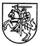 A black and white shield with a person riding a horse  Description automatically generated with medium confidence